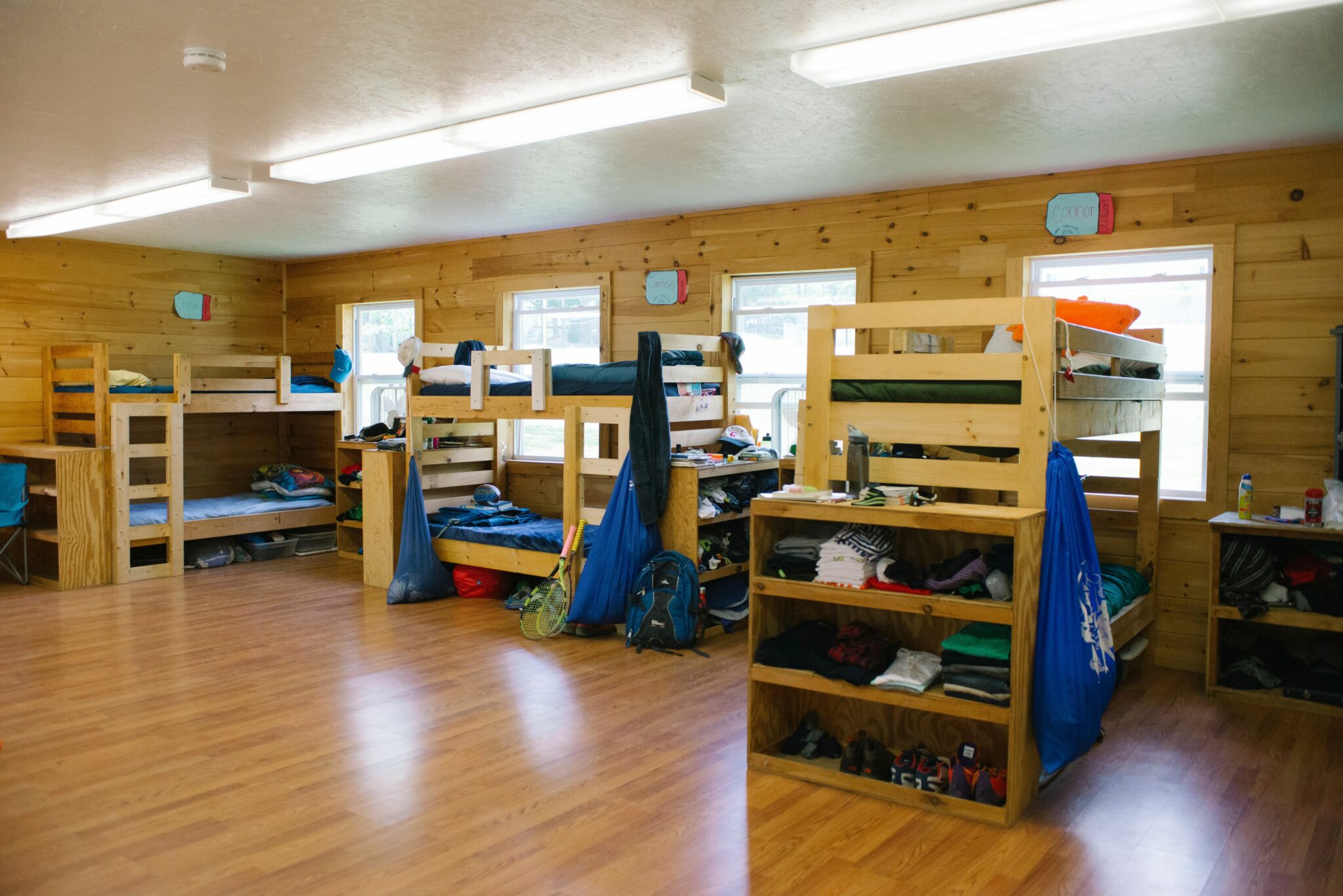 Bunk example with lights on wide