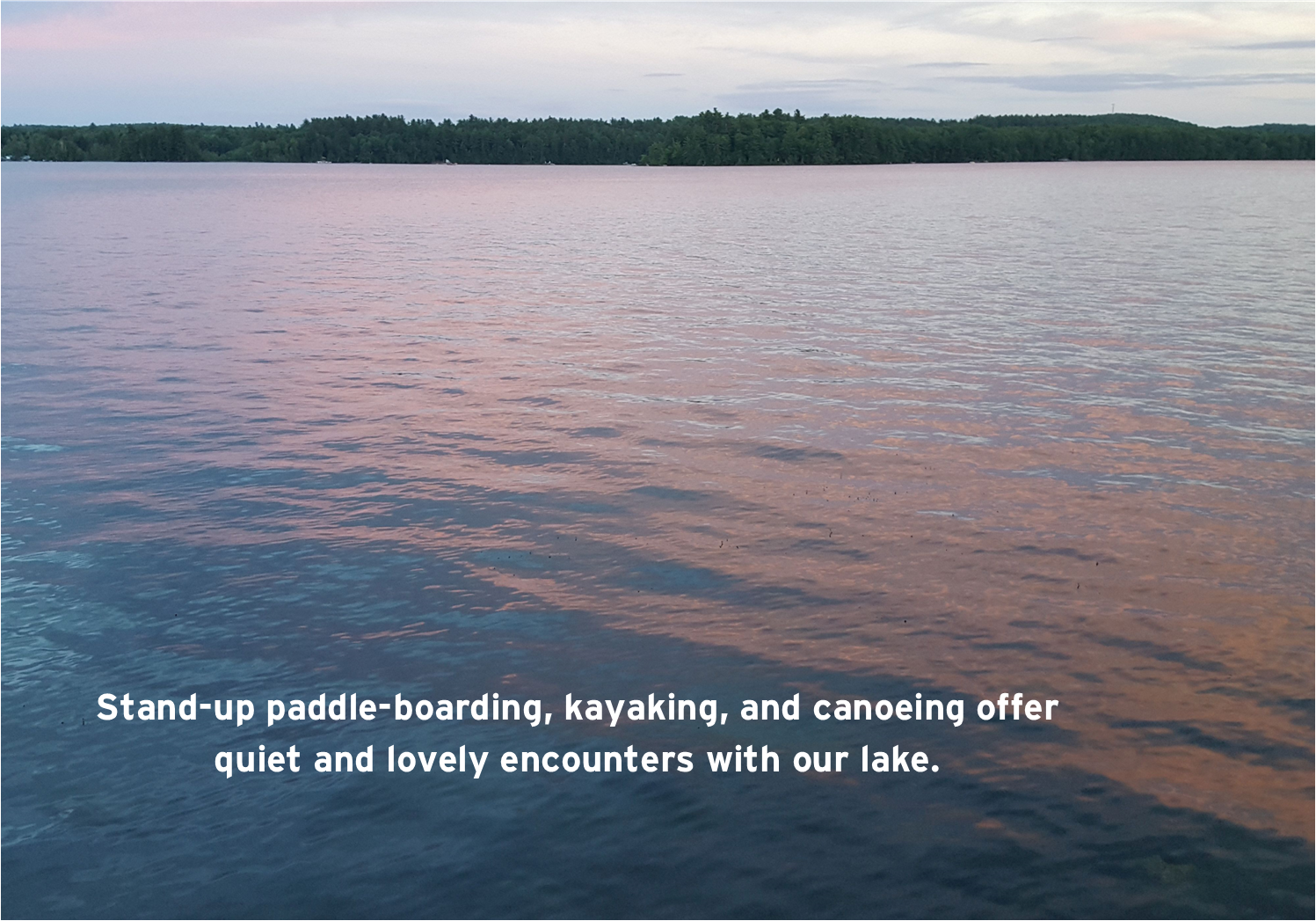 Kayaking and canoeing