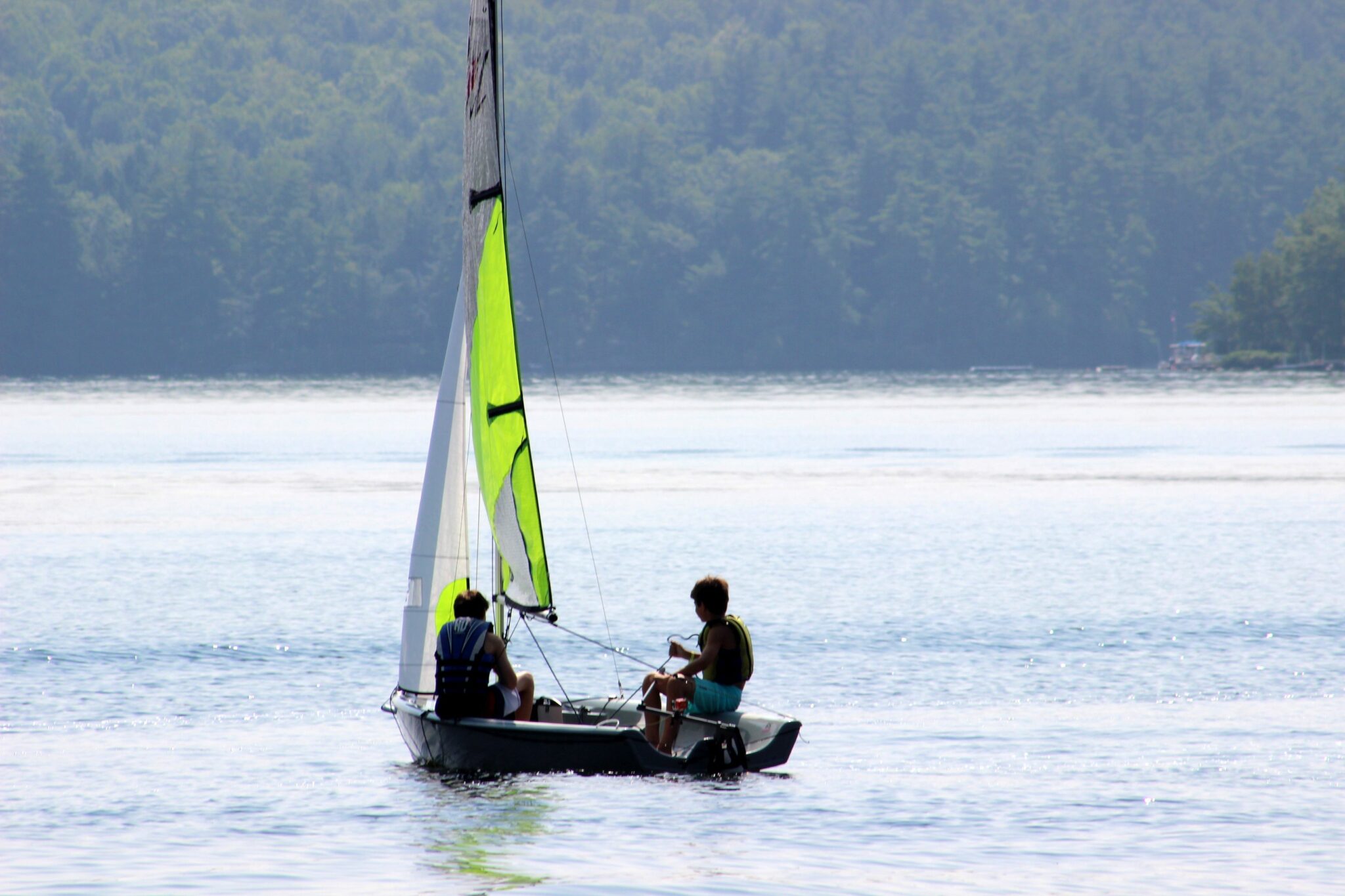 Marquee shot sailing