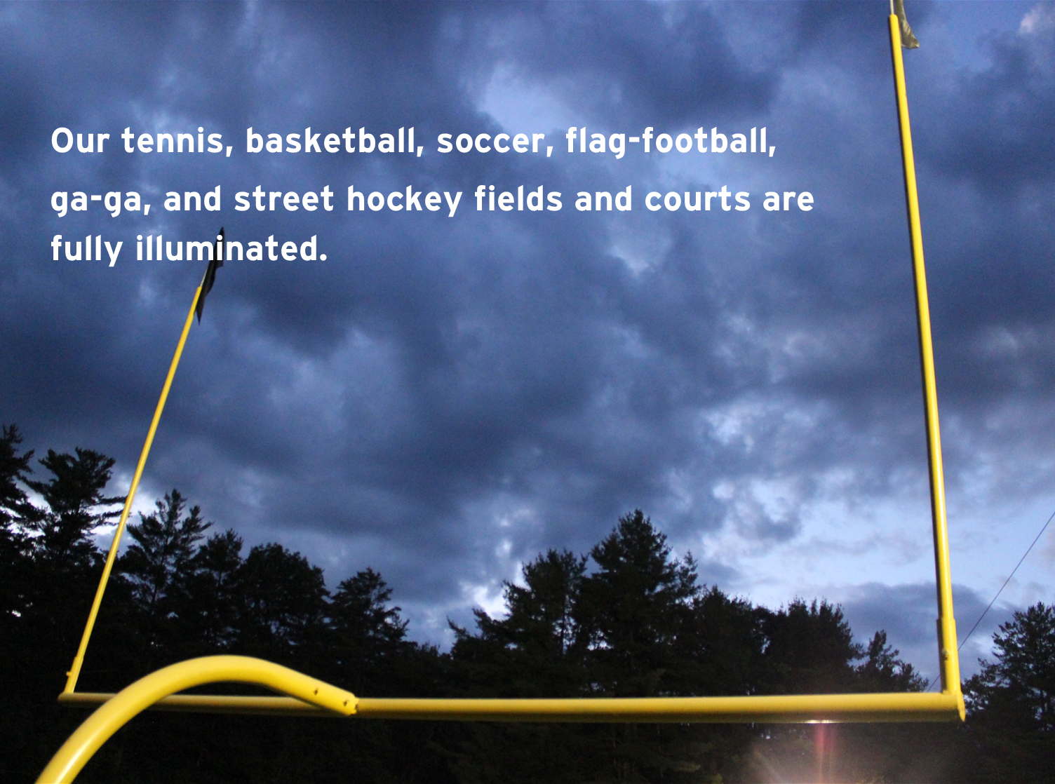 fully illuminated