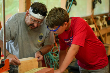 S1 Woodshop counselor Ondo shield